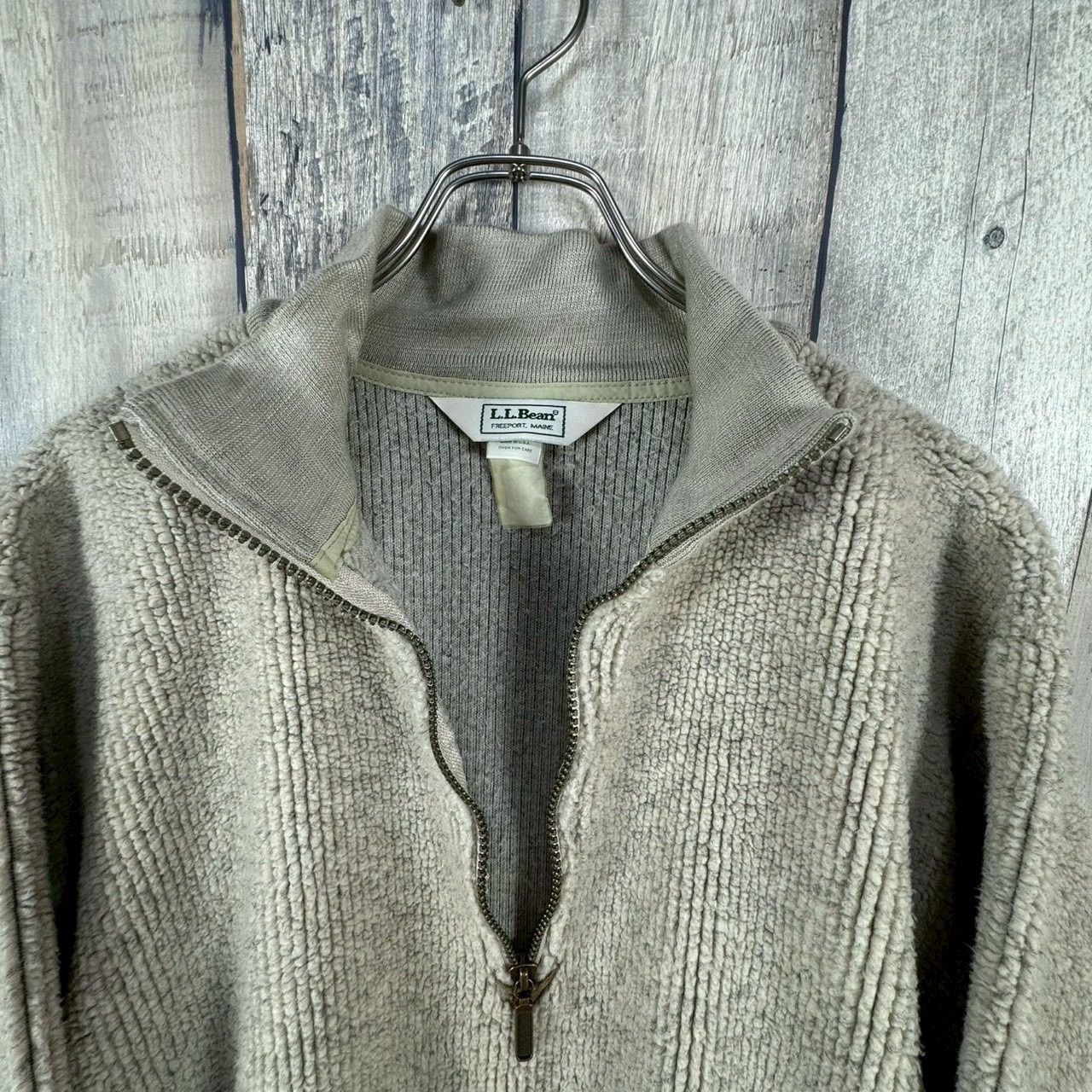 80s USA製 llbean ボアジャケット Mサイズ 80s USA製 llbean ボア 