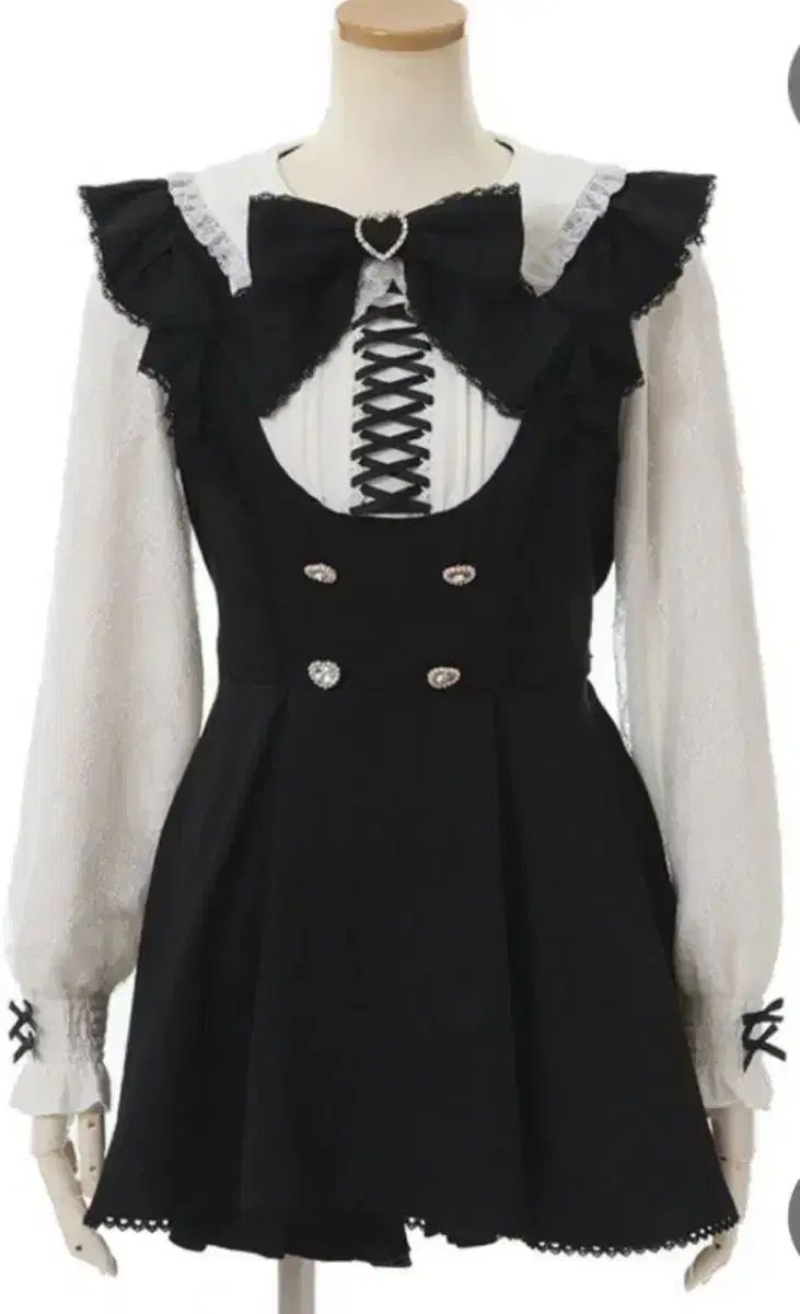 リズリサ スピン ドール セットアップ ブラック