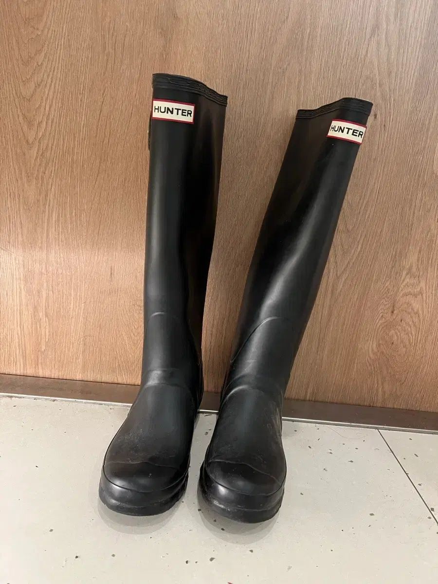 ハンター オリジナル レインブーツ ブラック EU 39