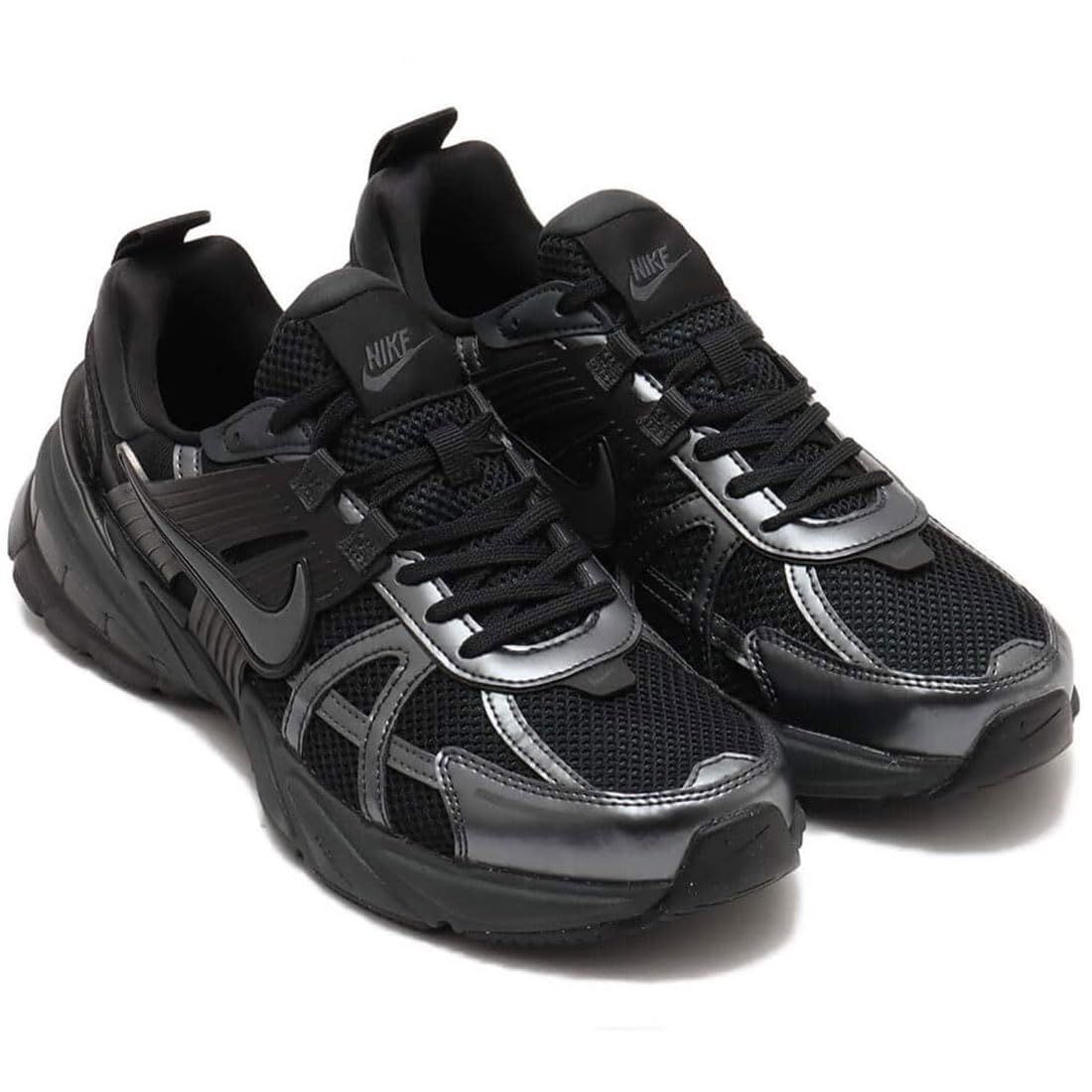 ナイキ V 2 K ラン RUN ブラック アンスラサイト ダークスモークグレー HJ 4497 001 日本 29 5 cm