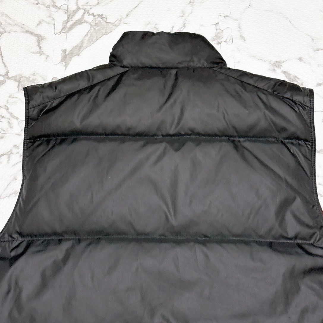 Polo by Ralph Lauren リバーシブル ダウンベスト M ブラック×ボルドー