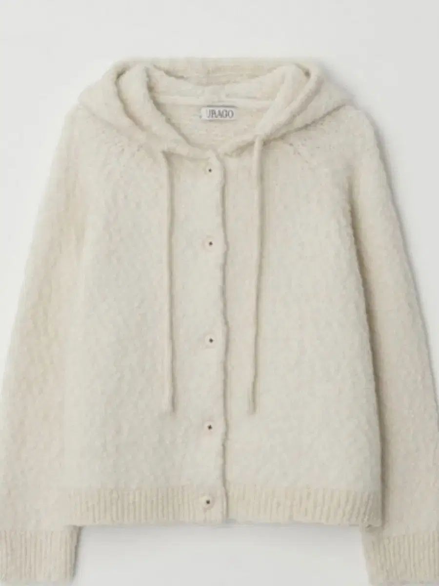 URAGO WHO フードニットカーディガン