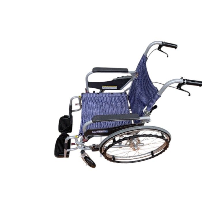 ワケアリ 一部地域を除く カワムラ 自走式車椅子 モジュールタイプ エアタイヤ KFP 22-40 SB