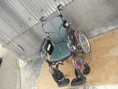 一部地域を除く カワムラ 介助式車椅子KMD C 16 45 TS 25 1211 05