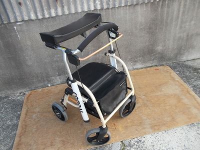 一部地域を除く 抑速ブレーキ付前腕支持型歩行車 CONPAL REHAMO コンパル リハモ TS-25-1215-02