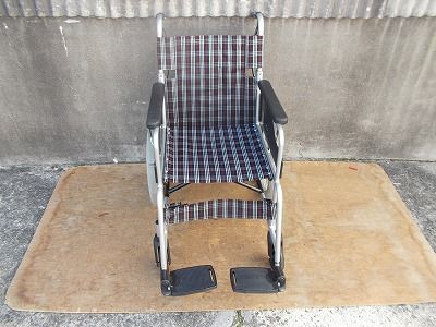 一部地域を除く アルミ製車いす 介助型 NC-2 CB TS-25-1215-07