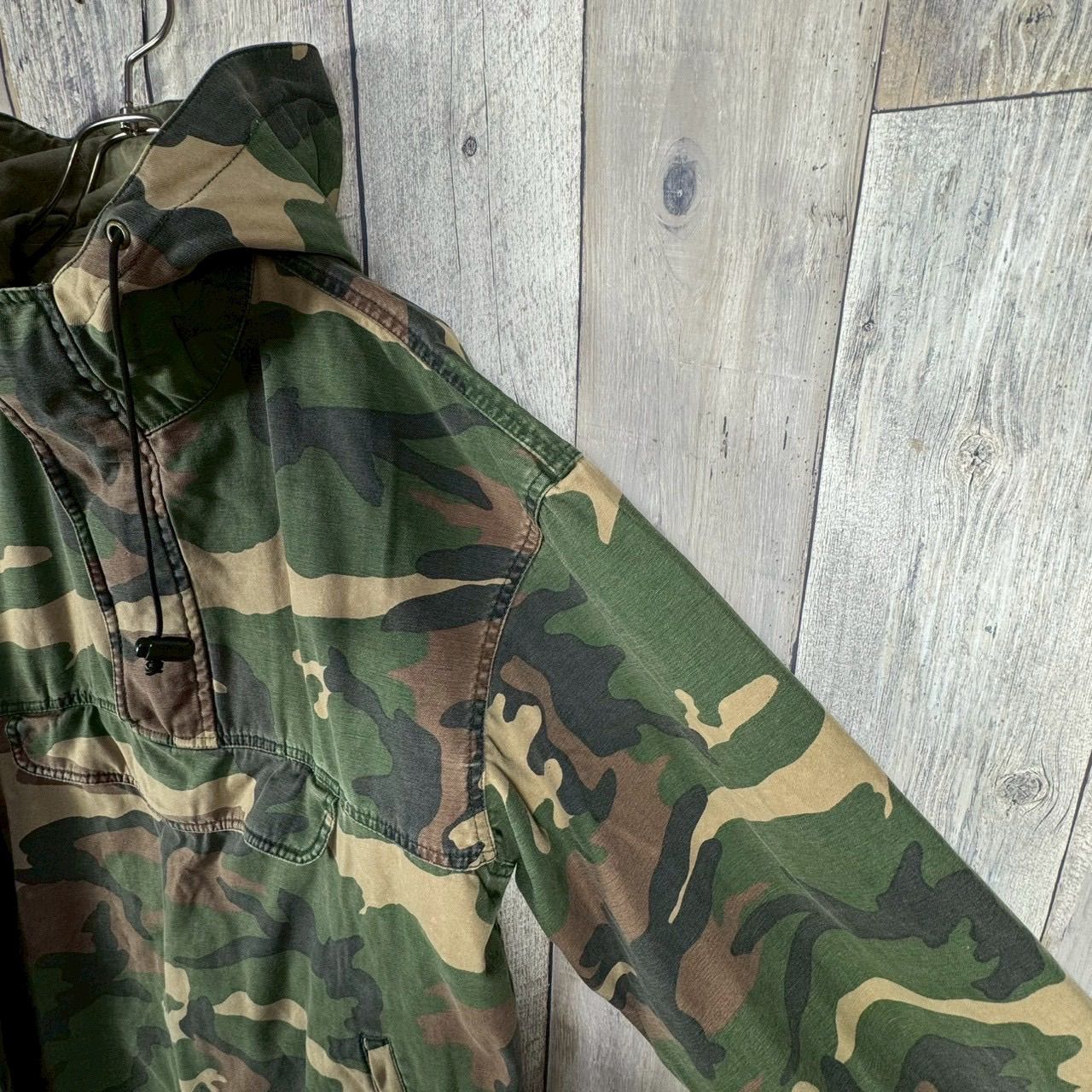 DOG HOUSE ドックハウス 迷彩 CAMO カモフラ アノラック パーカー