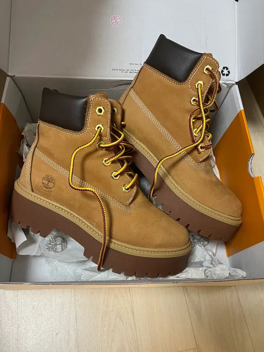 ティンバーランド レディース フラットフォーム 6インチ ブーツ ウィートブラウン 240