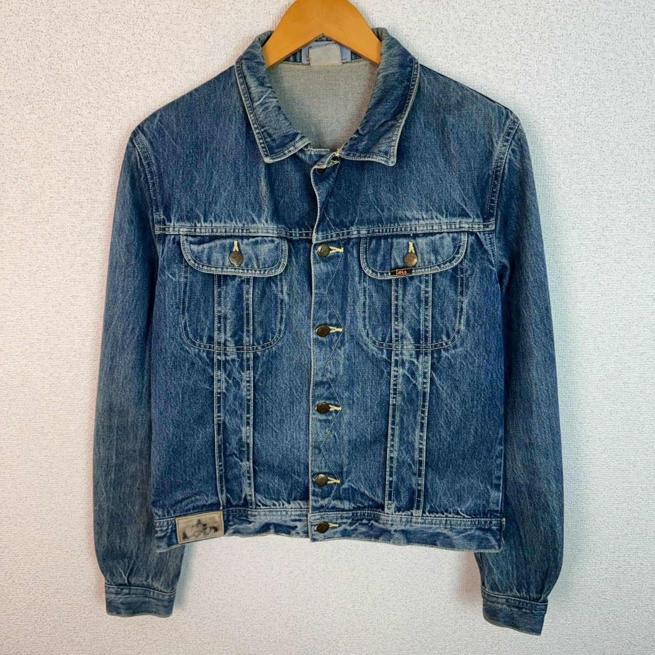 ヴィンテージ Lois ロイス デニム ジャケット Gジャン スペイン製 メンズ 古着 アメカジ ユーロ古着