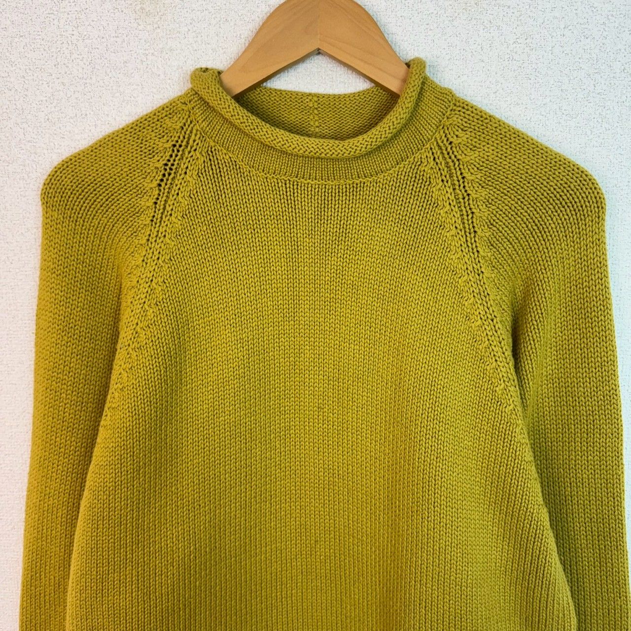 90s J.CREW ジェイクルー ニット セーター ロールネック 巨人タグ