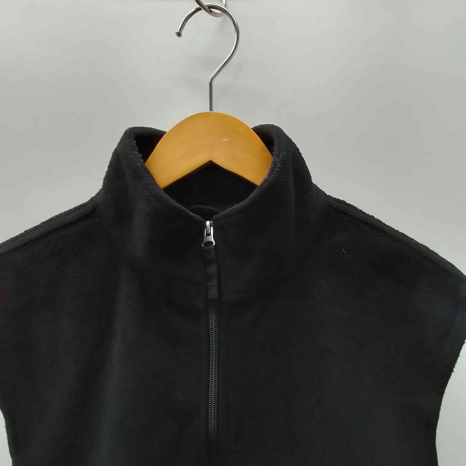 ギャップ Gap 90-00S OLD  紺タグ バックポケット ナイロン スイッチング ボア フリース ベスト メンズ import：L 