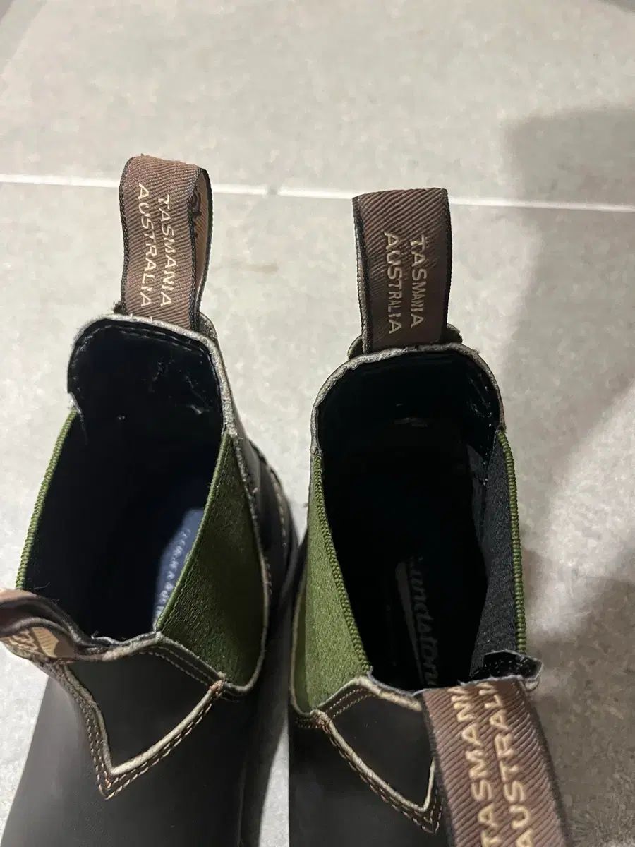  Blundstone ブランドストーン 519 ブラウングリーン AU 3 その他 ブーツ