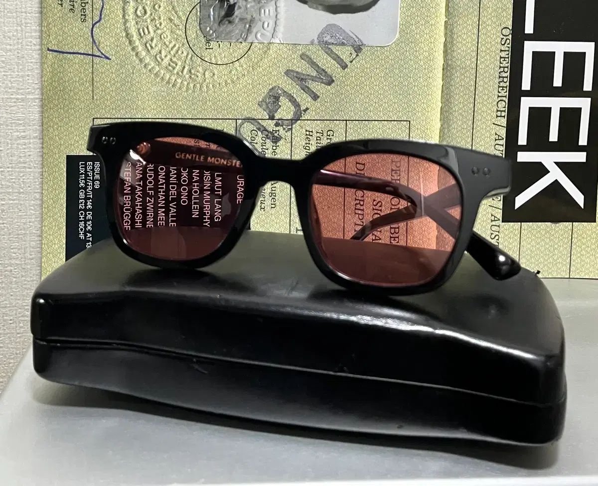 GENTLE MONSTER ジェントルモンスター サウスサイド レッドティント サングラス