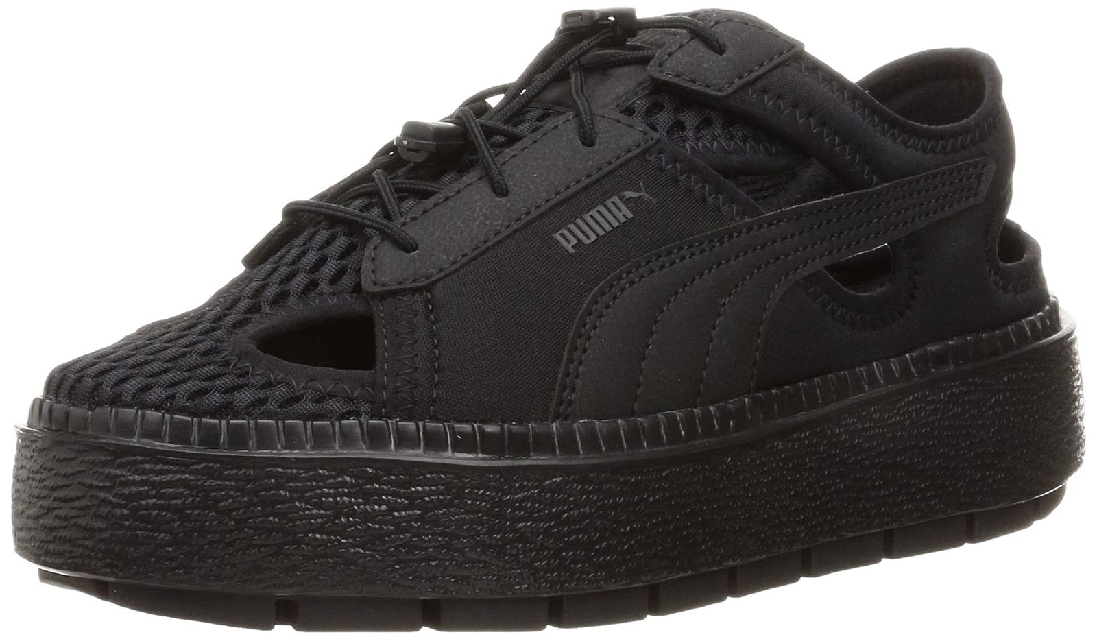 プーマ サンダル 厚底 プラットフォーム トレース ライト ミュール 382872 レディース 25年春夏 ブラック 01 24.0 cm