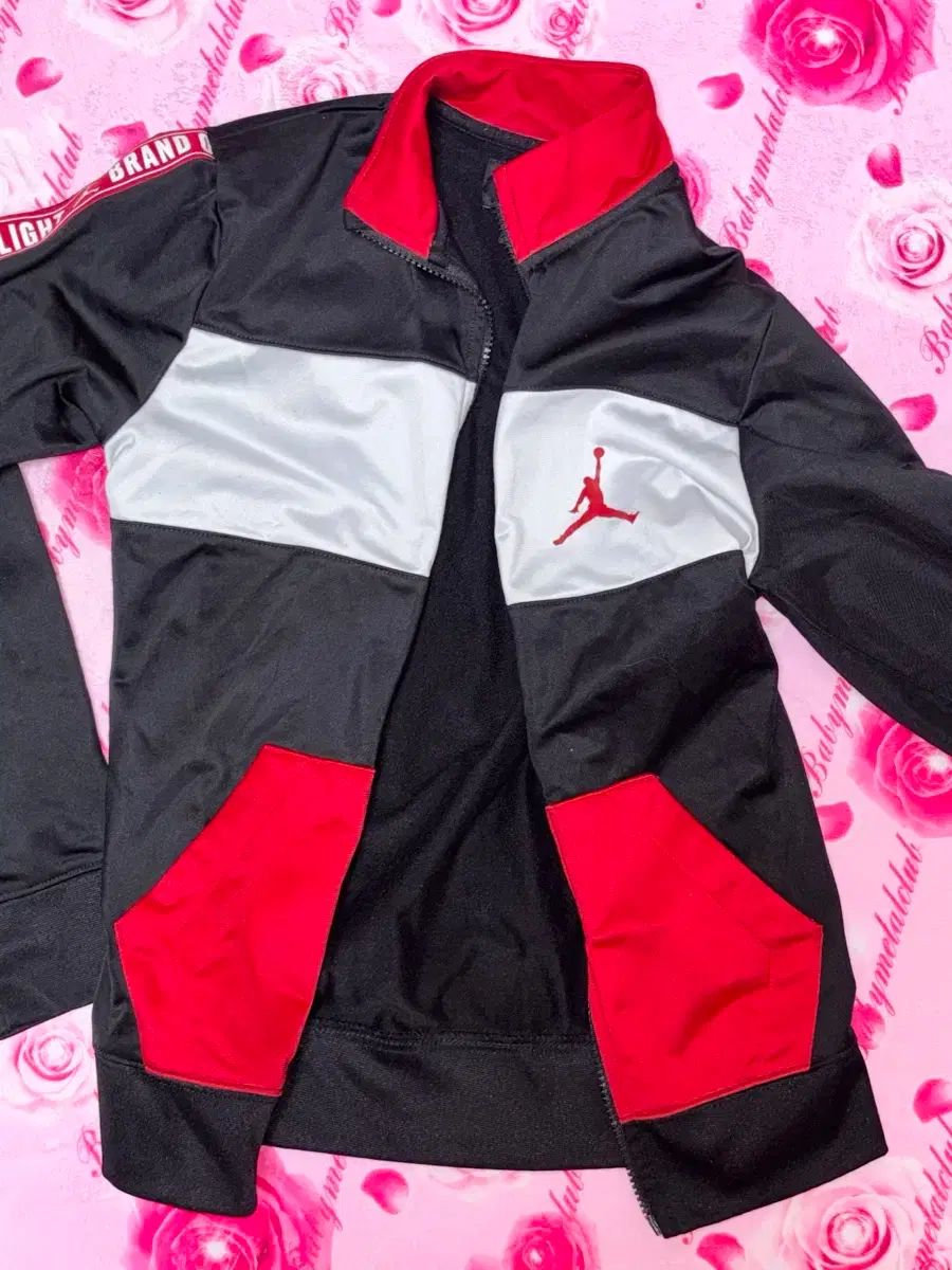 ジョーダン ジャージ サイドライン トラックジャージ レッド ブラック