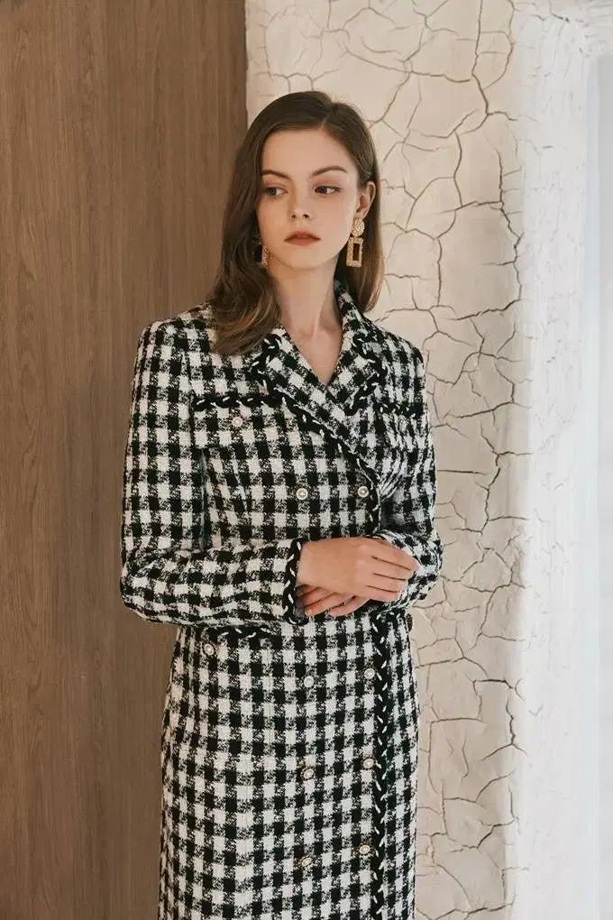 エスマイナスブラン ツイード ONE PIECE