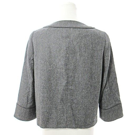 自由区　オンワード樫山　ノーカラージャケット&Gジャン　2点 自由区 オンワード樫山 ノーカラージャケット&Gジャン 2点 - メルカリ