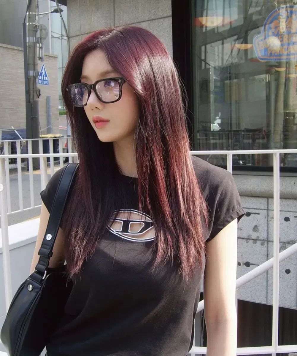 DIESEL ブラック ロゴ 半袖 Tシャツ XS