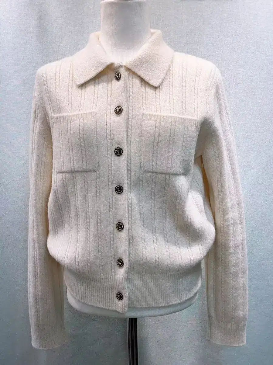 TIME カシミア ブレンド ニット カーディガン 85