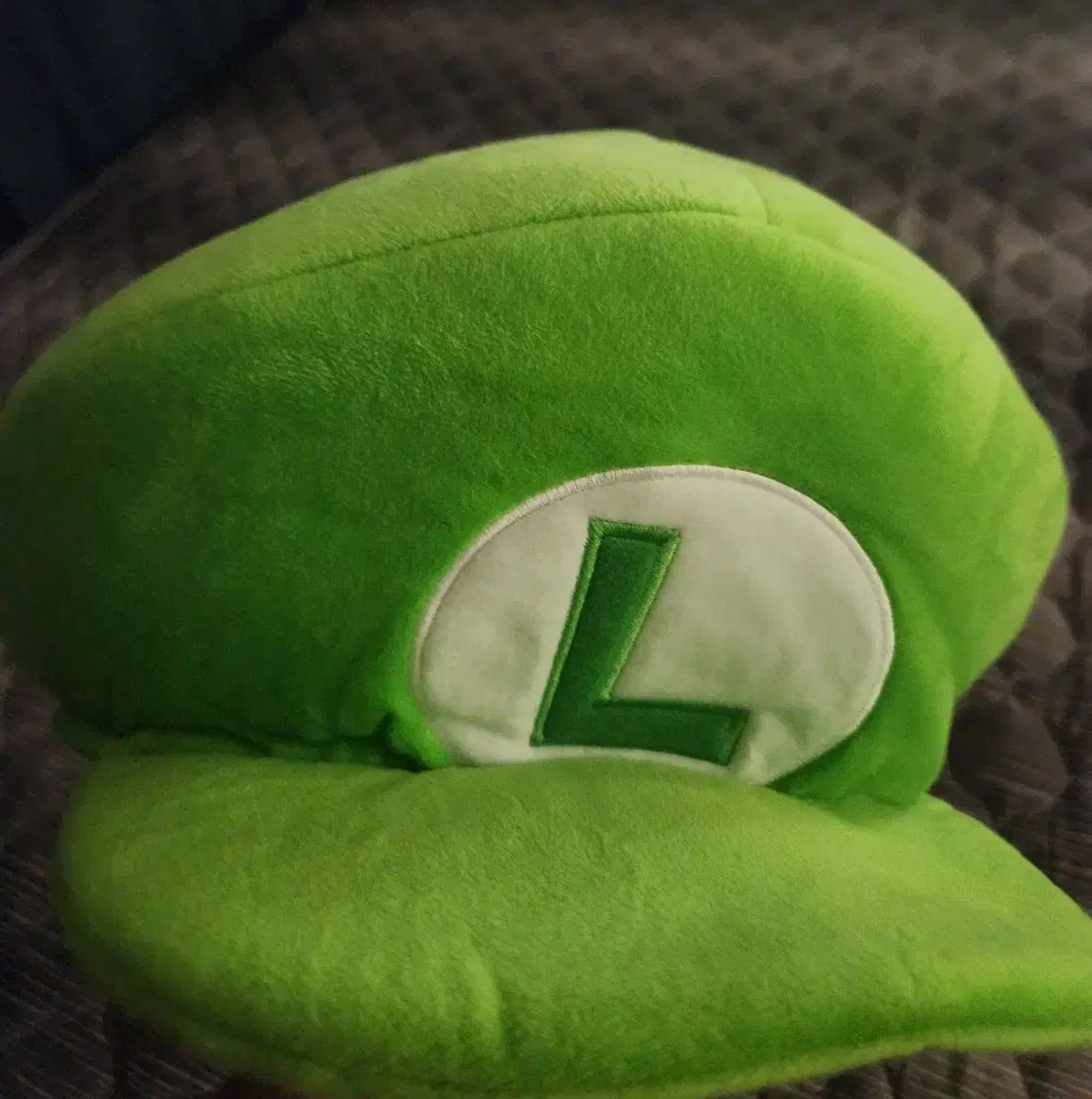 ルイージ 帽子 ウール グリーン L マリオ グッズ