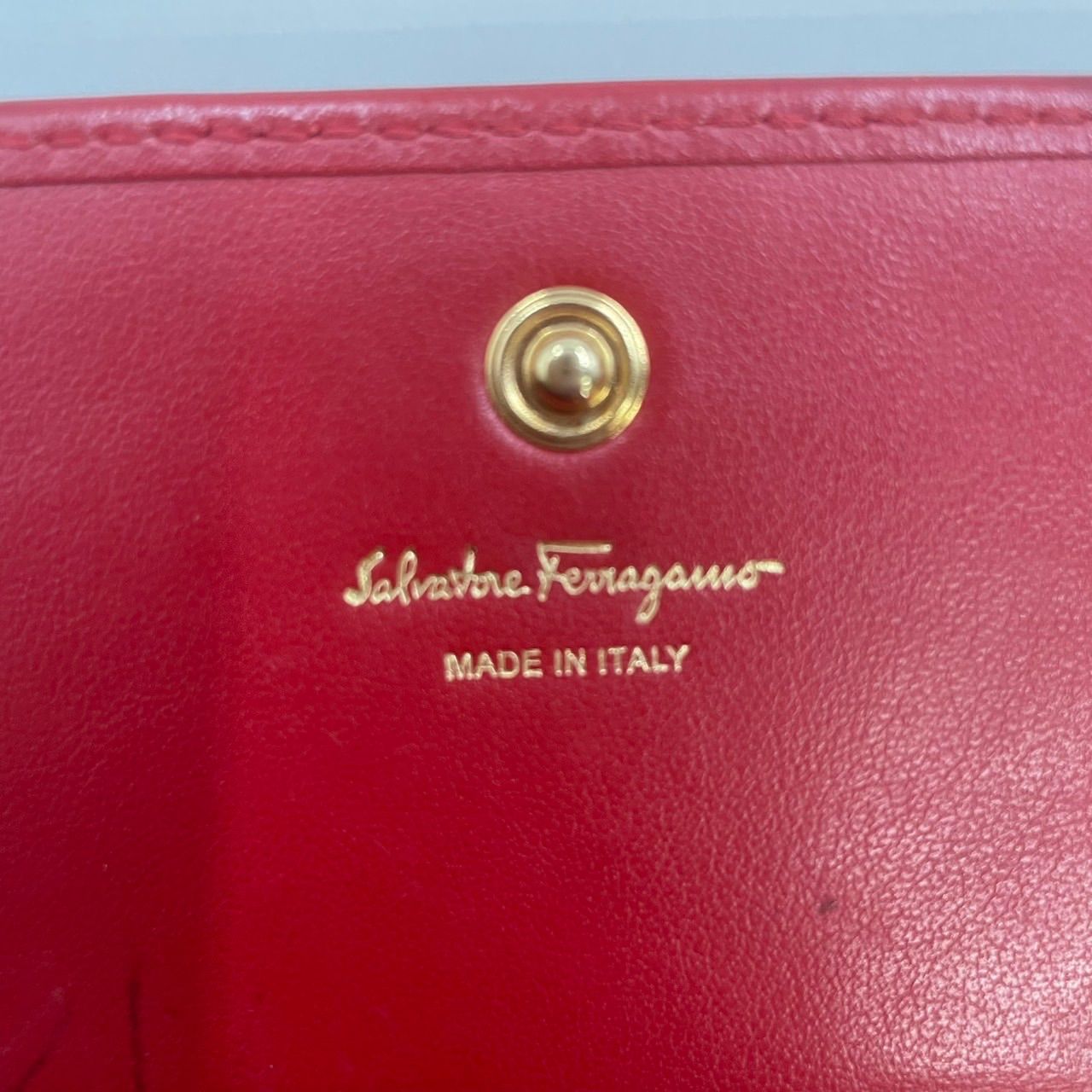 良品 Salvatore Ferragamo サルヴァトーレフェラガモ 長財布 ロング 