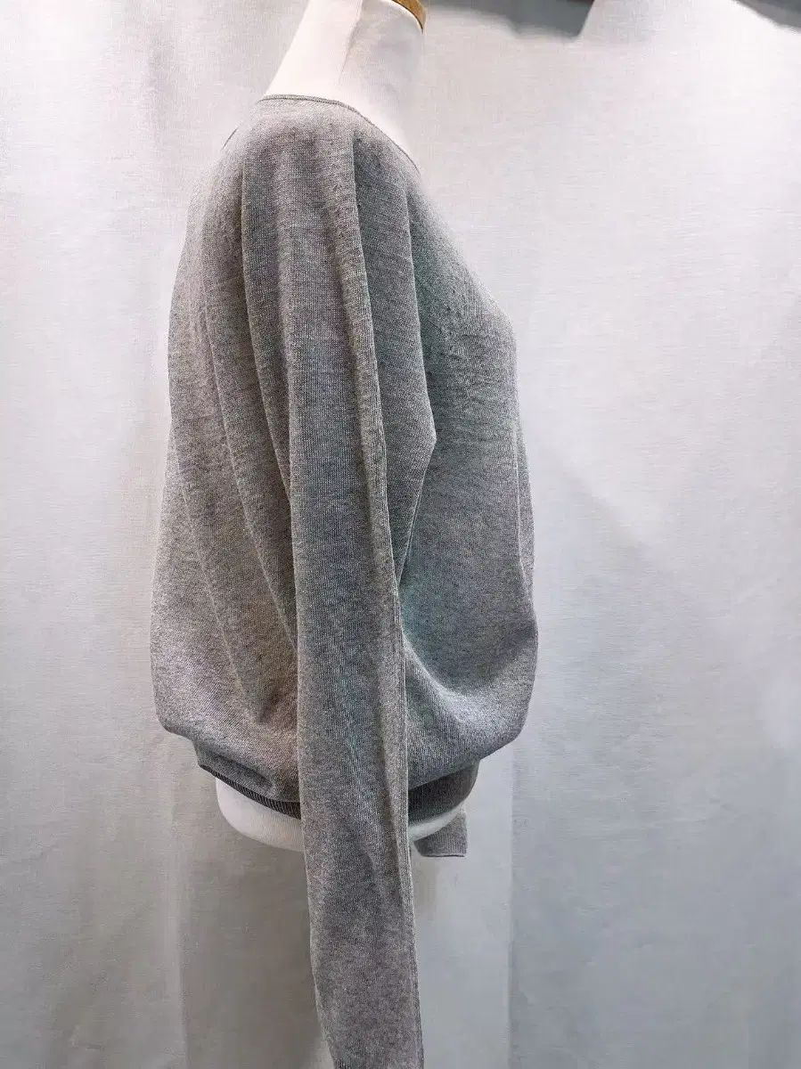 SYSTEM グレー ニット 90 F サイズ