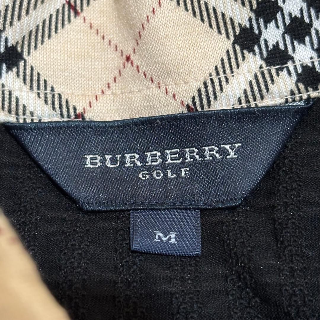 Burberry 襟ノバチェックノースリーブニット