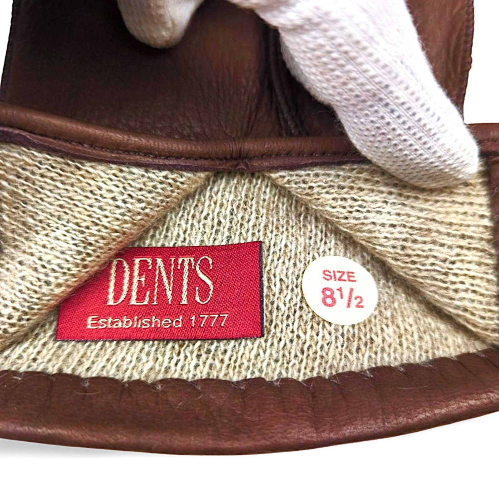 ☆定価5.5万円・新品未使用☆ デンツ DENTS ディアスキン×カシミヤ