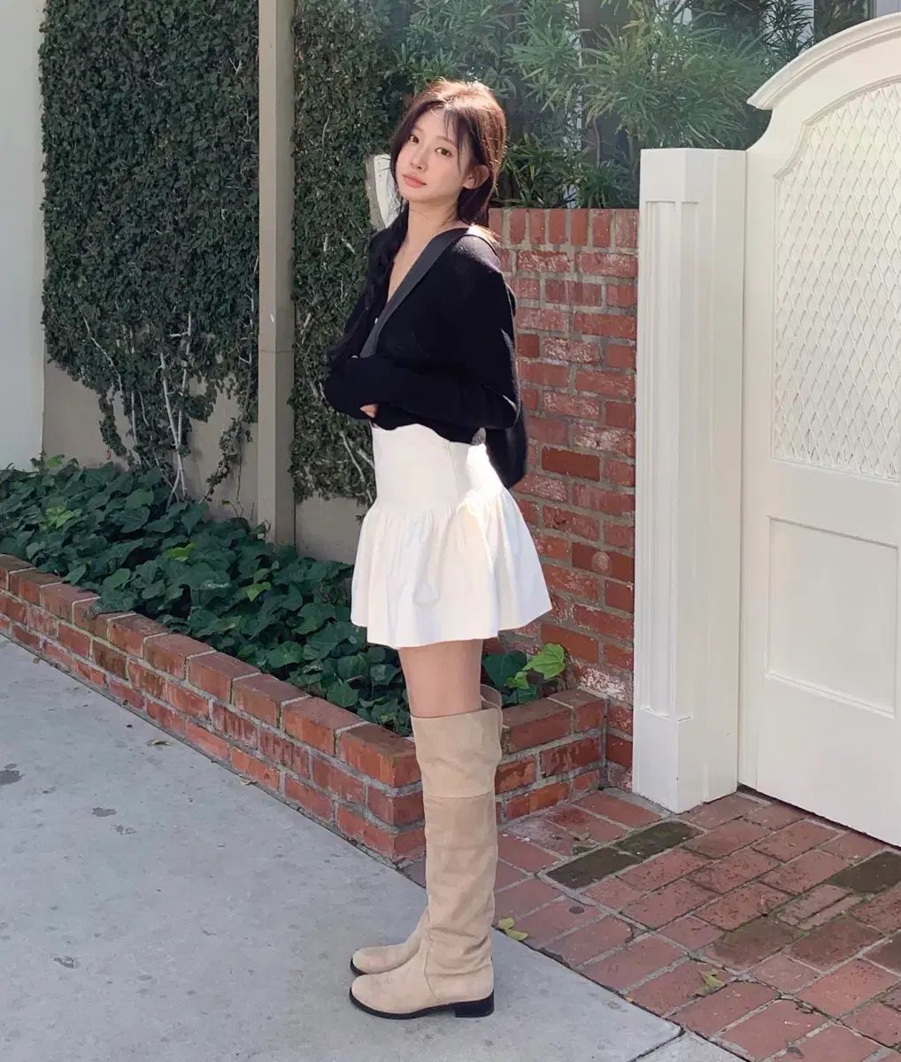 リズ スウェード ニーハイブーツ leeds suede knee high boot