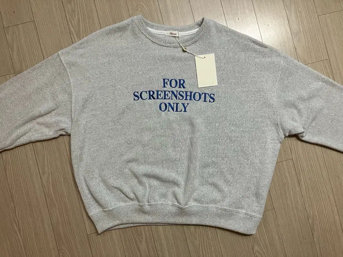 RIBBONBIT スクリーンショット スウェットシャツ