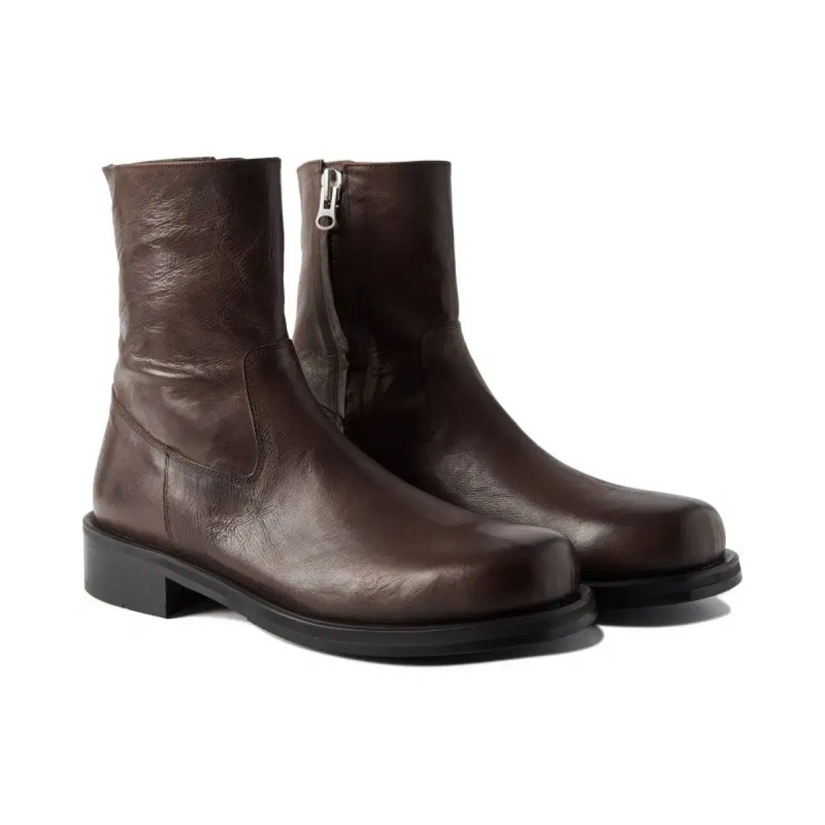 mmrb クラックブーツ ブラウン