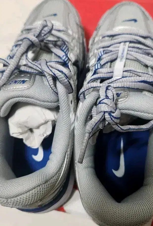  ナイキ P-6000 シルバー ブルー スニーカー スニーカー 靴