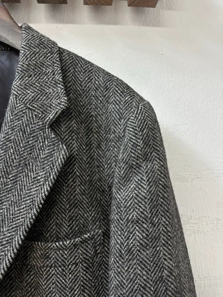 J.PRESS ジェイプレス ウール ヘリンボーン コート