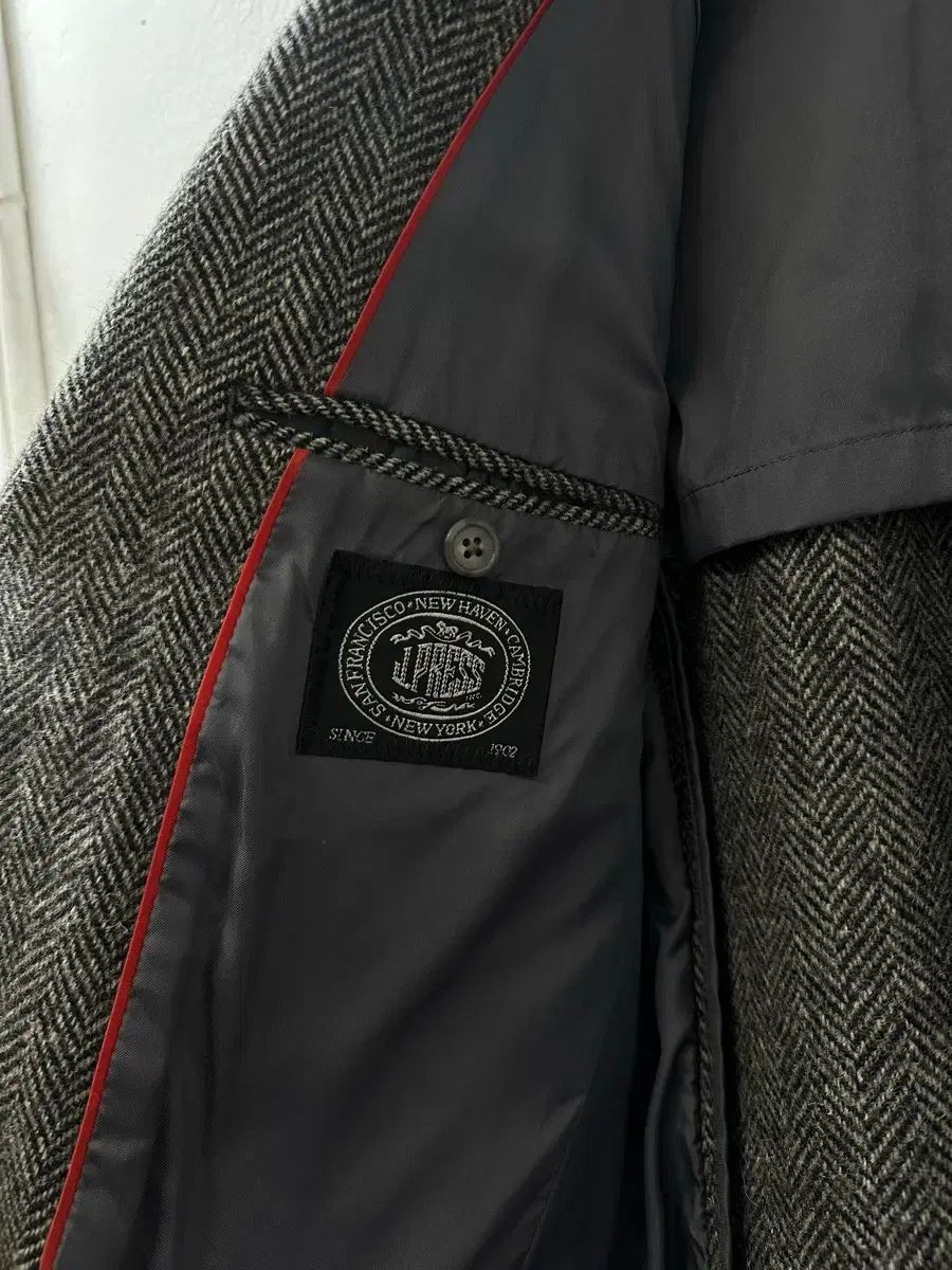 ヘリンボーン コート