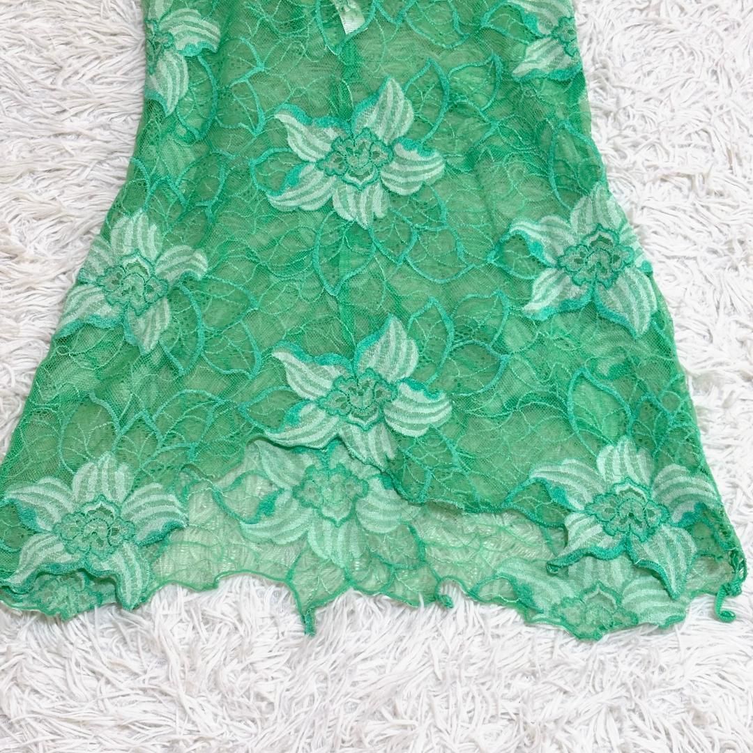  LAPERLA marvel キャミソール 2 グリーン キャミソール 下着 アンダーウェア