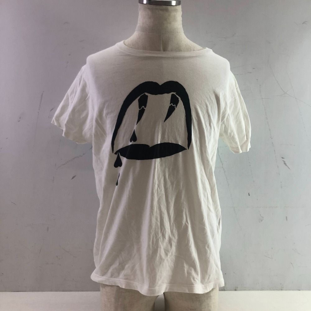 04 w 5517∞ SAINT LAURENT サンローラン ブラッドラスター Tシャツ 25 TQ 378983 Y 2 YC 1 9000 サイズS ホワイト コットン