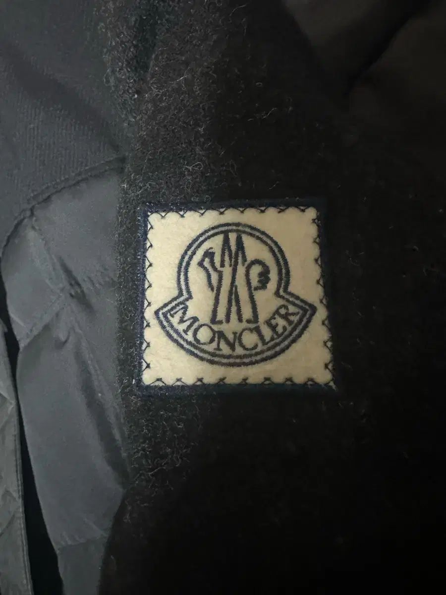 MONCLER モンクレール ガンマブルー ウール袖 キルティング ダウン ダウンジャケット ジャケット アウター メンズ