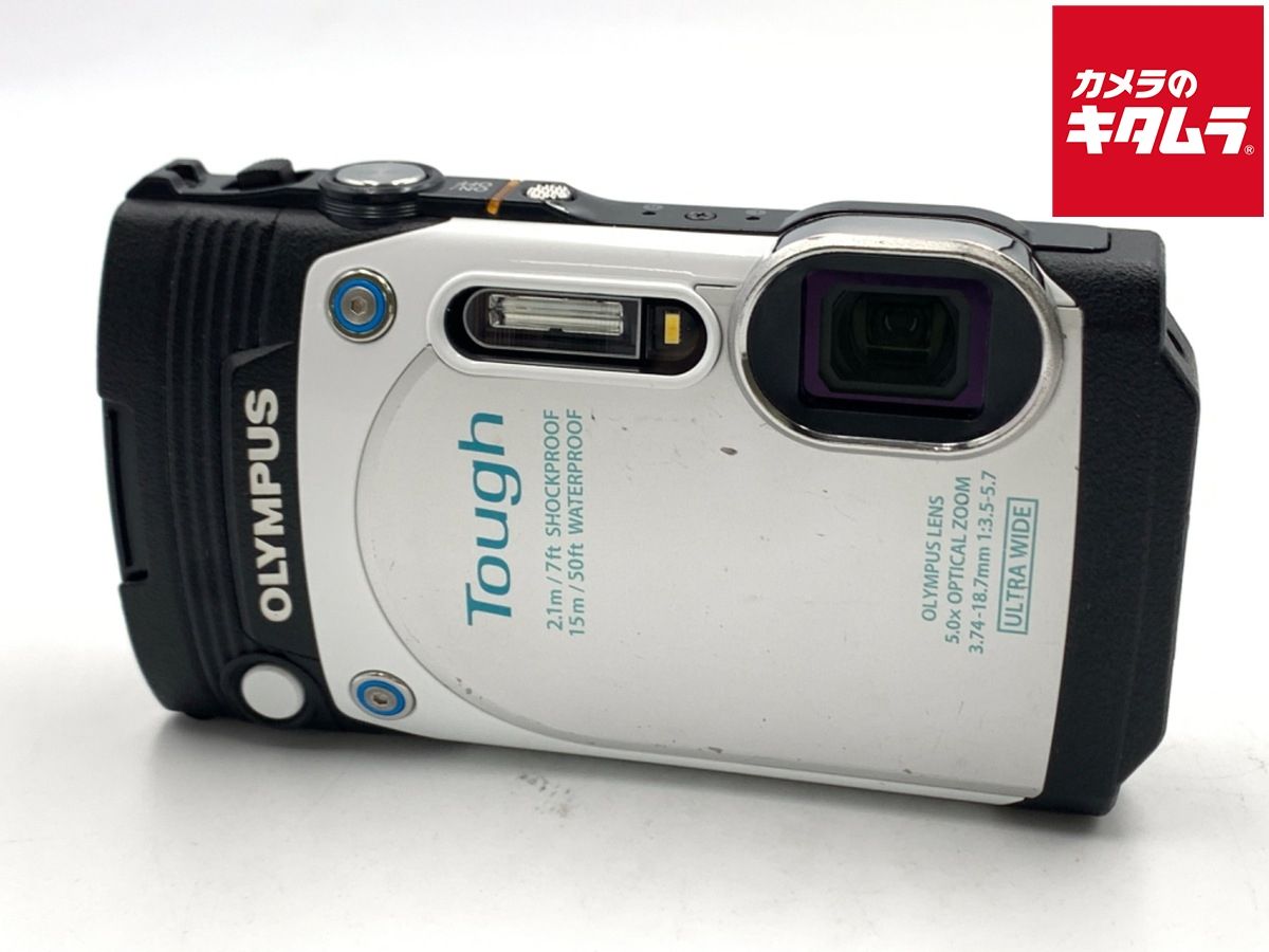 並品 オリンパス STYLUS TG 870 Tough WHT ホワイト
