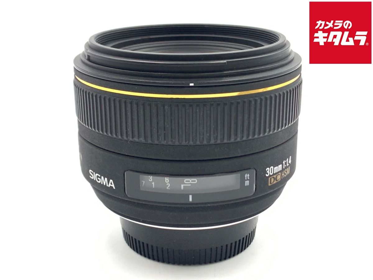 並品 シグマ 30 mm F 1 4 EX DC HSM ニコン用