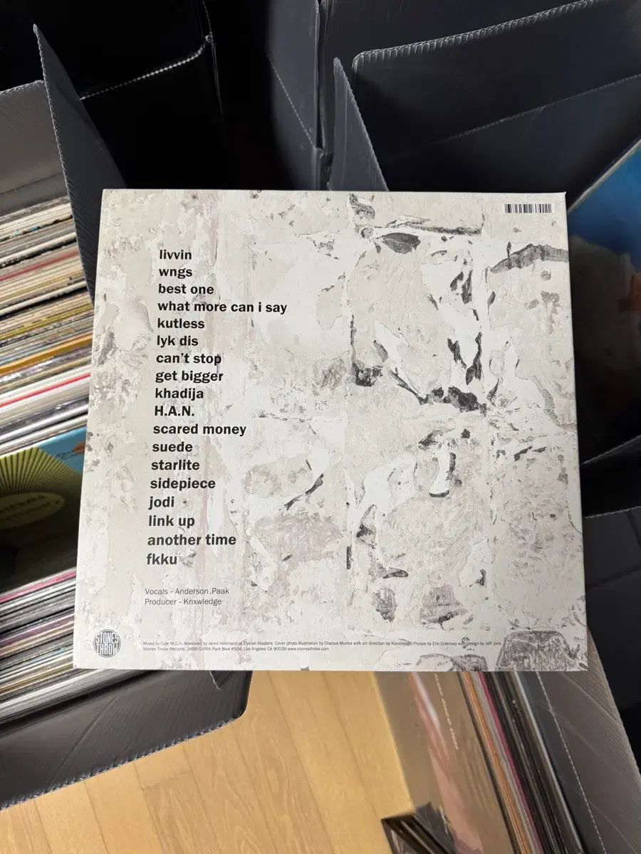 NxWorries ノーワリス Anderson Paak LP