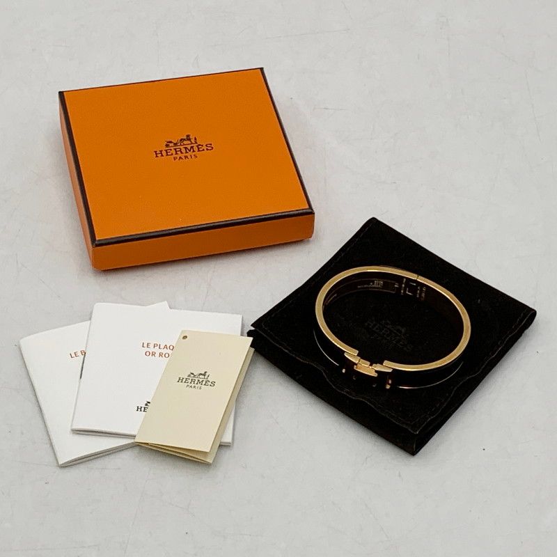 メンズ レディース HERMES エルメス SP 0199 ENAMEL NARROW CLIC CLAC H エナメルナロークリッククラックHブレスレット ブレスレット 182-240923-ma-02-IZU