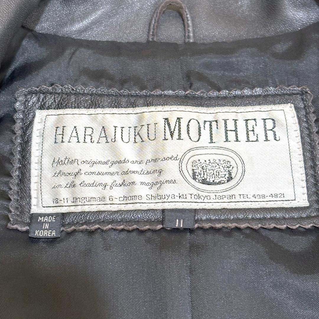 MOTHER ラムレザーコート