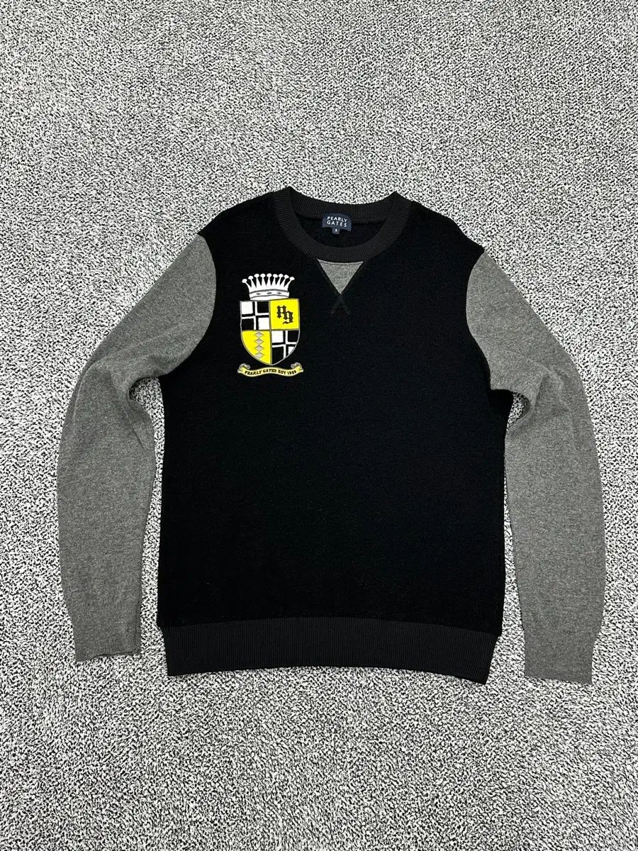 数量限定，2026 パーリーゲイツ 正規品 / メンズ100 / ゴルフ SWING ブラック パッチ ニット その他