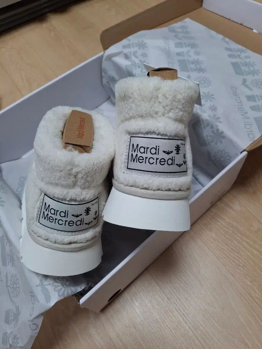  マルディ メクルディ ブーツ 白 250 その他 ブーツ