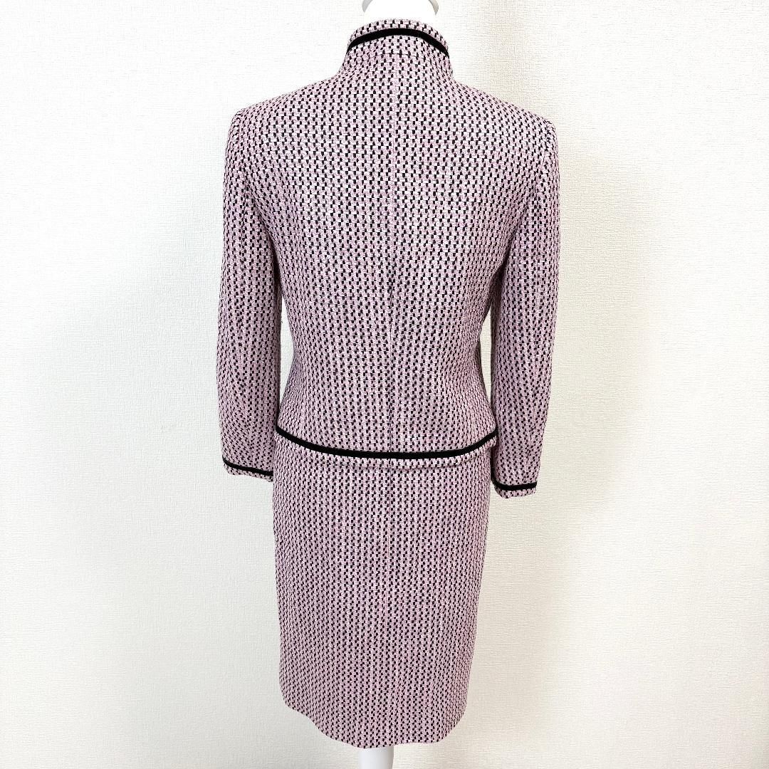 ESCADA スカートセットアップ スタンド 36 34 ツイード