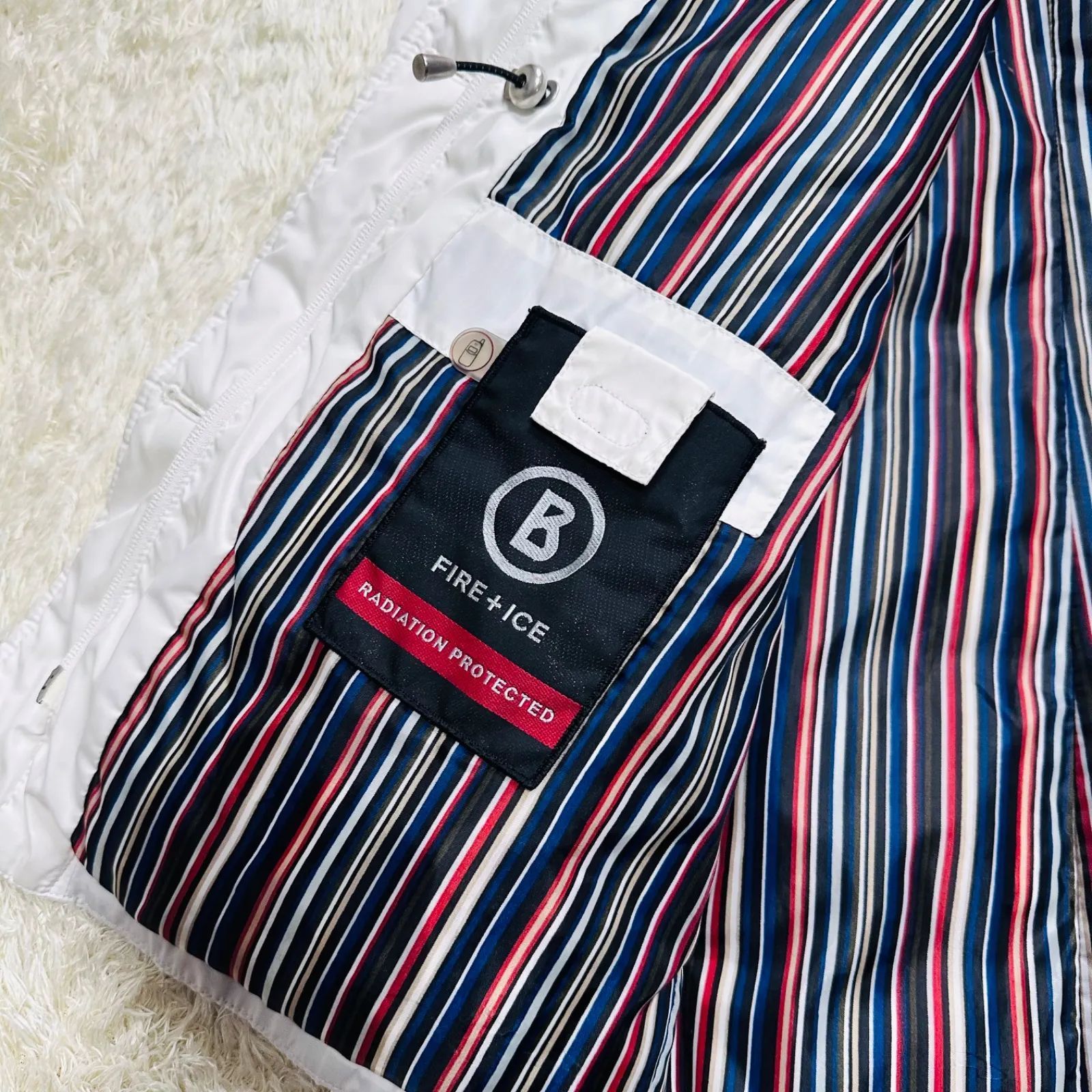  BOGNER FIRE ICE パデットジャケット レディース 38 M ダウンジャケット ダウンジャケット ジャケット アウター