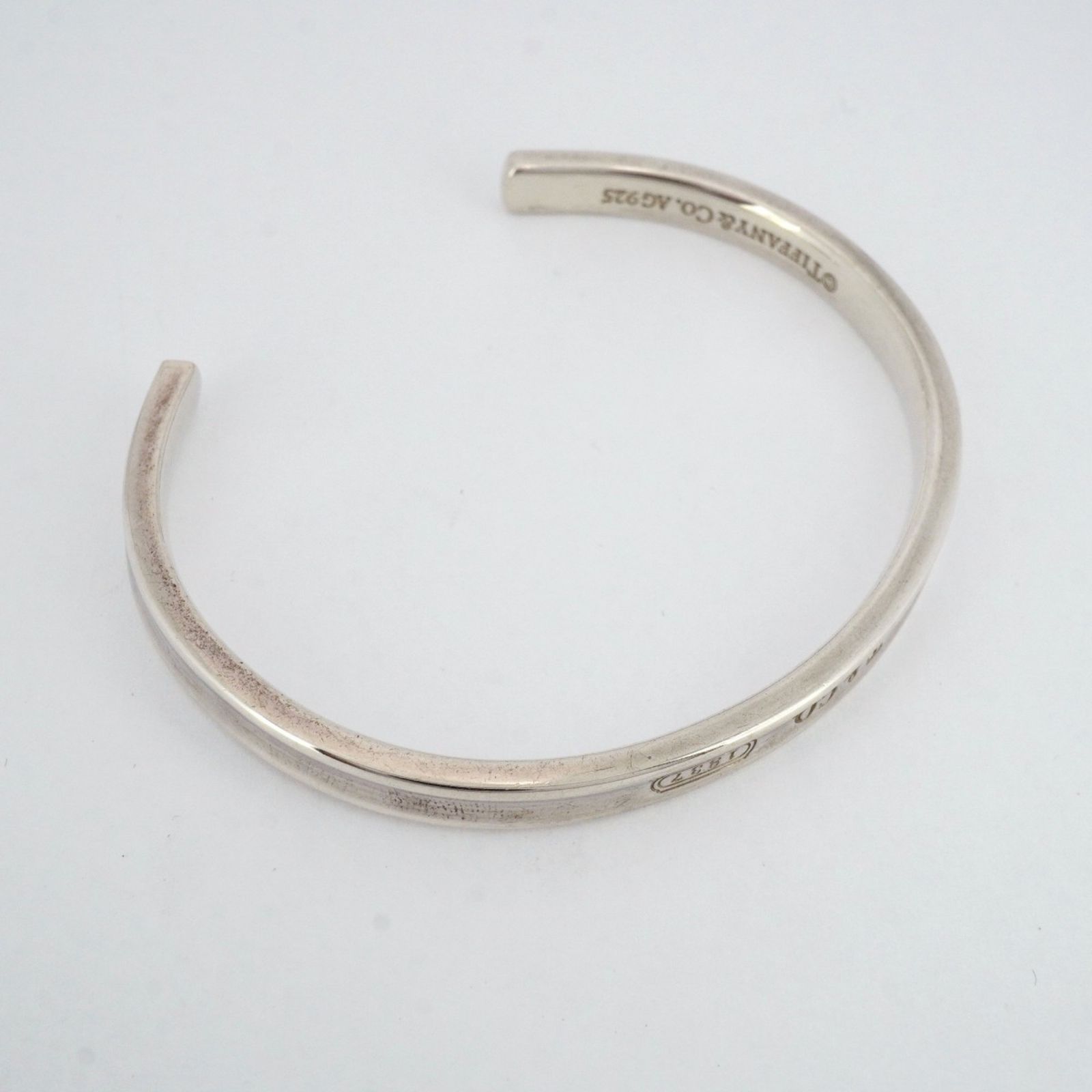 ティファニー Tiffany バングル ナロー 1837 シルバー925レディース