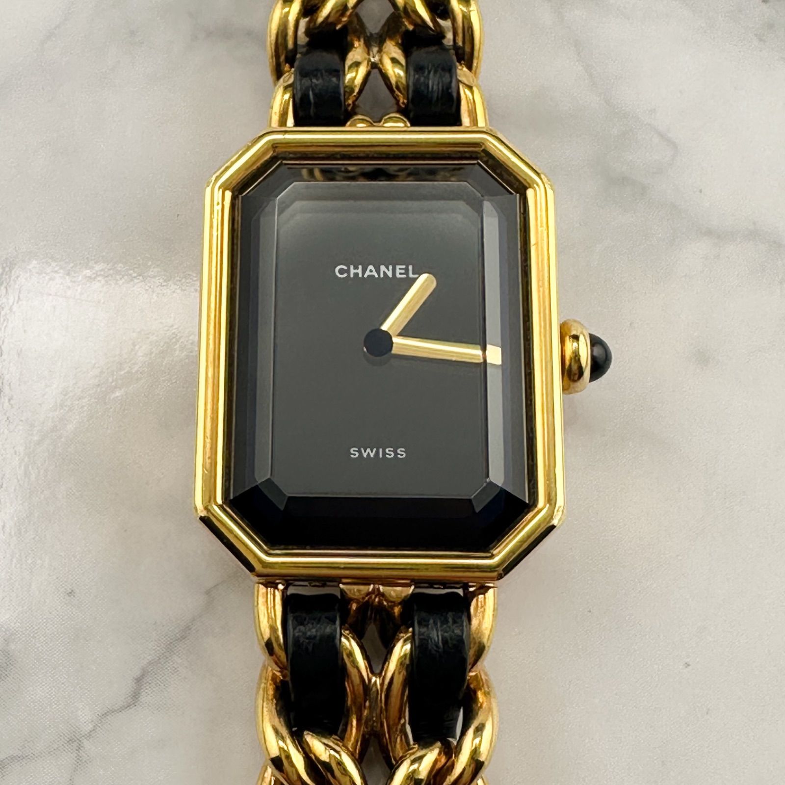 シャネル プルミエール Mサイズ ゴールド クォーツ H0001 - メルカリ