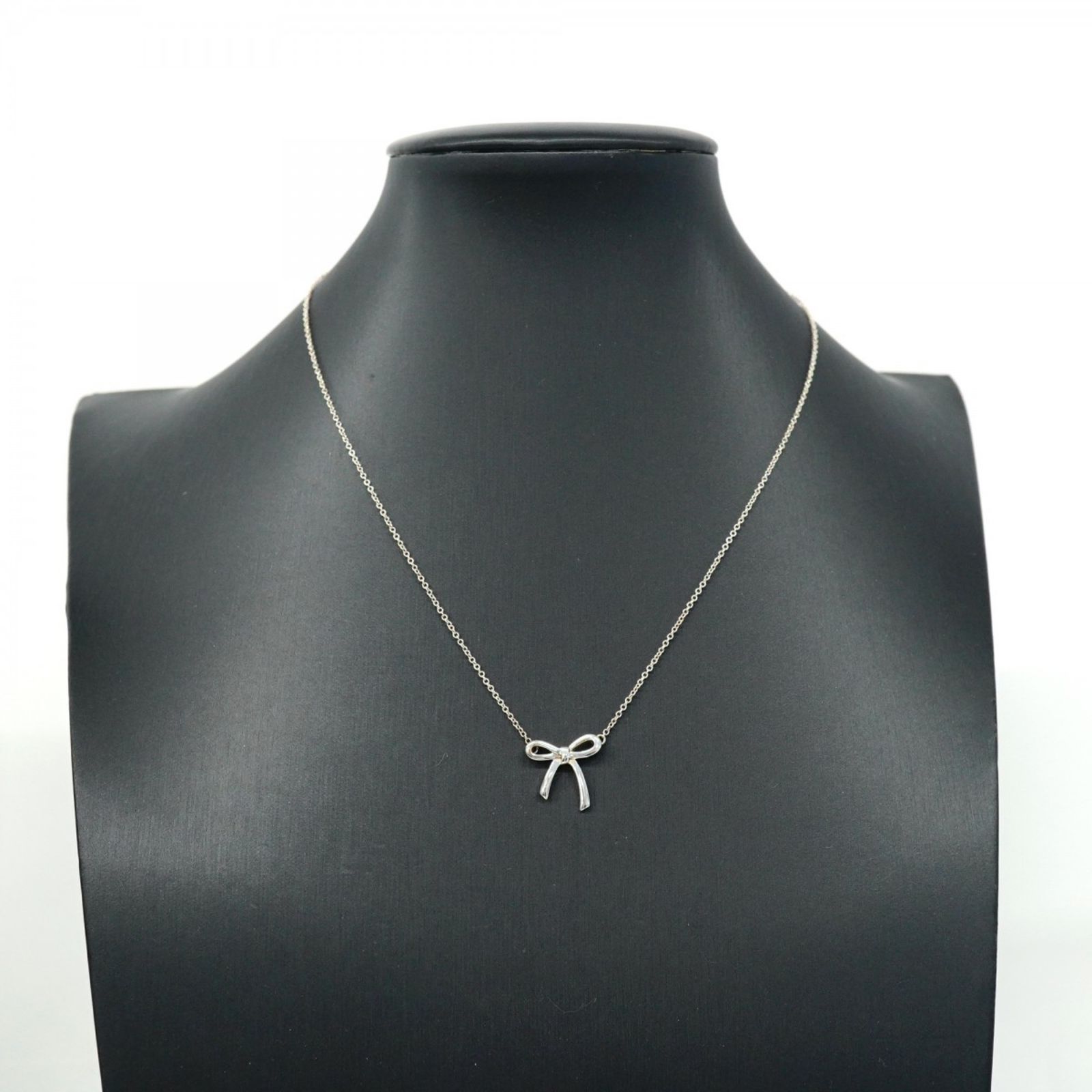 ティファニー(Tiffany) ティファニー ネックレス ボウリボン シルバー
