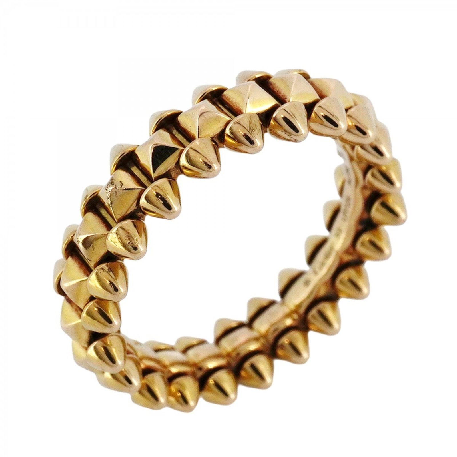 カルティエ Cartier リング クラッシュ 18 KPG ピンクゴールド ＃53レディース